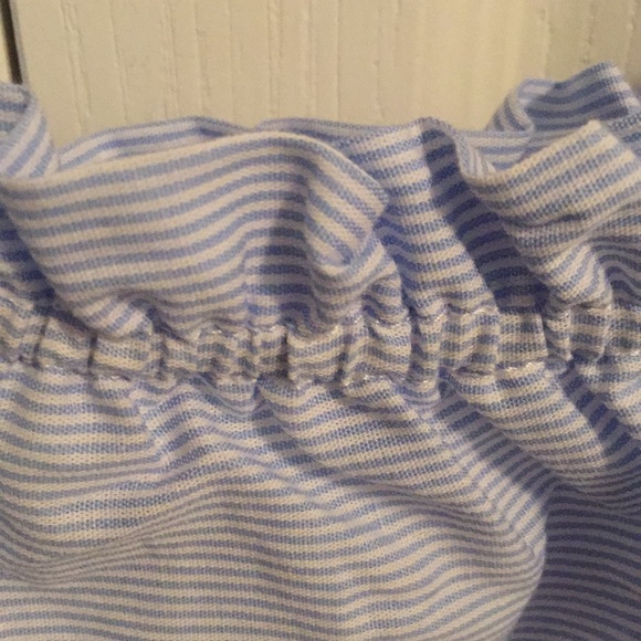 Eyelet Seersucker Off Shoulder Blouse BRAND NEW - Picture 5 of 6